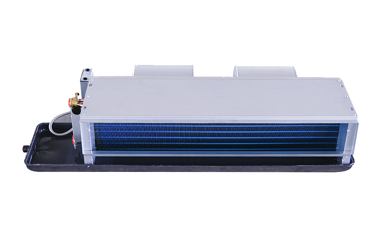 Horizontal concealed fan coiler